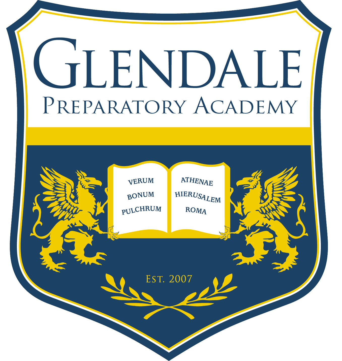 Glendale Prep crest